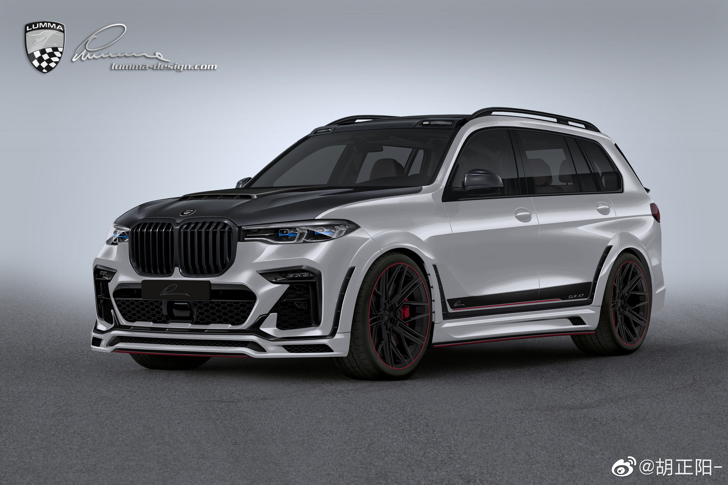 lumma推出的bmw x7改装方案,这两个颜色你们喜欢哪个? zt