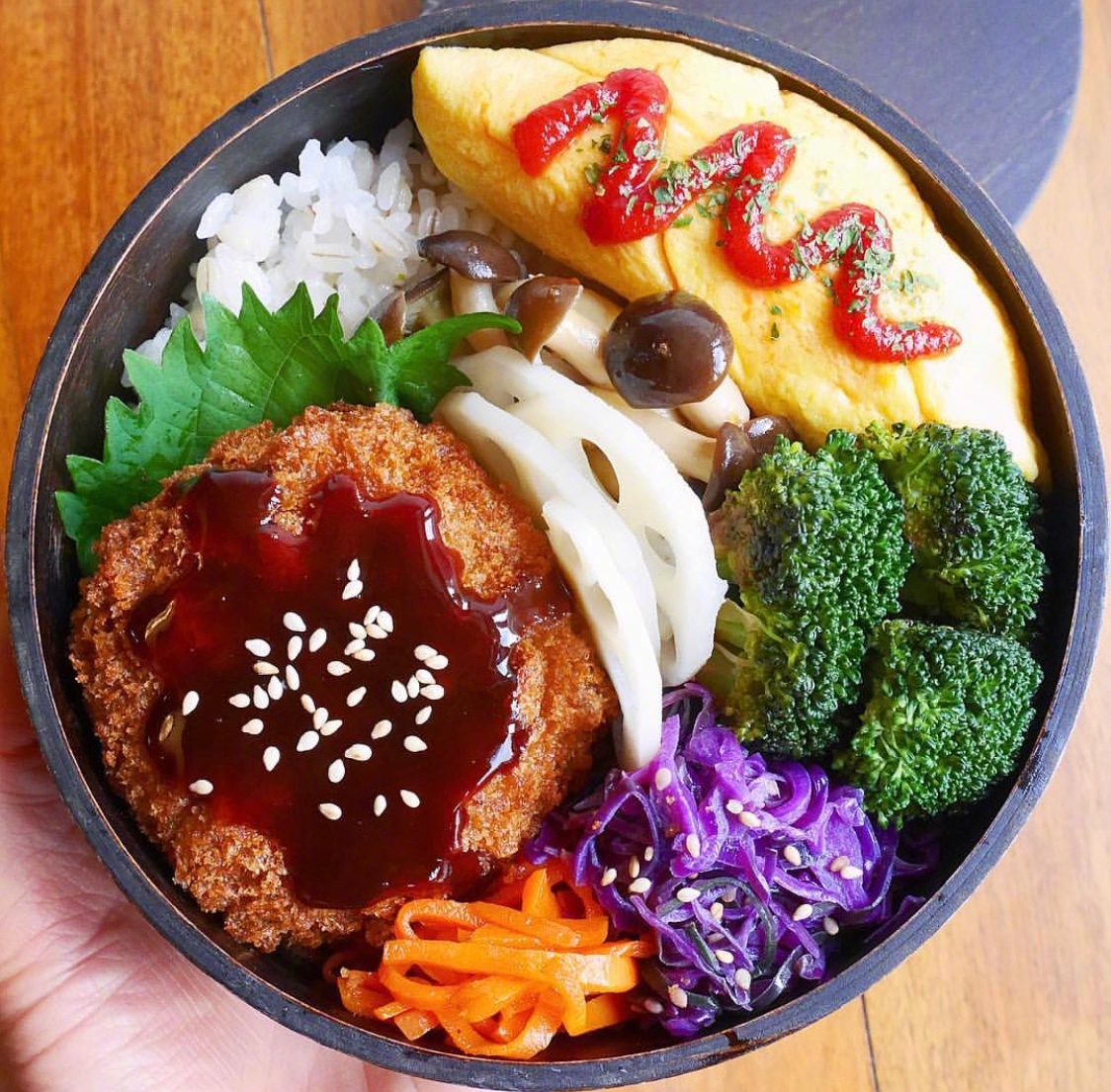 一人食便当看了好想吃zt