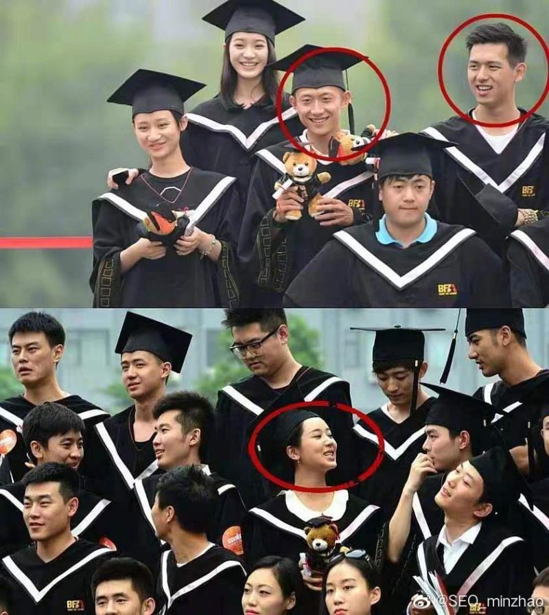 杨紫,李现居然是同学,一个演老男人一个萌妹子!这反差也太大了吧! zt