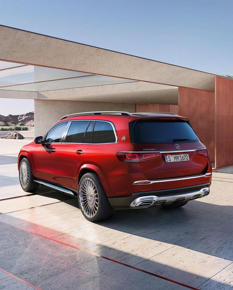 奔驰全新迈巴赫gls600,这波什么水平 zt