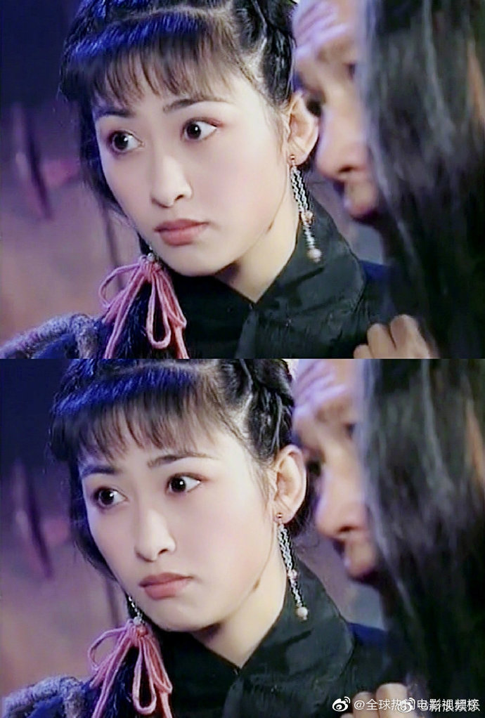 2000年《少年包青天》,法提麦·雅琦饰演哑丫头,眸清似水,笑靥如花.