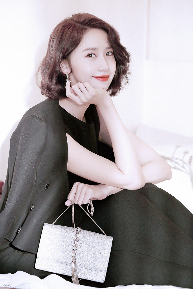 林允儿短发造型真心漂亮! zt