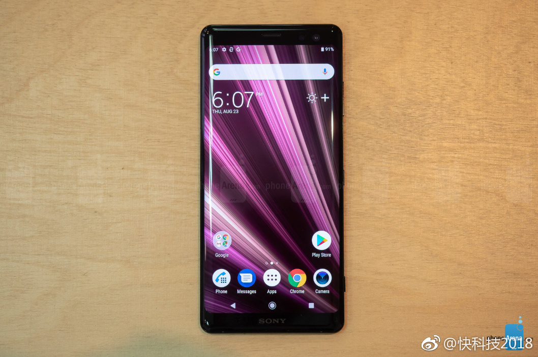 索尼xperia xz3发布:骁龙845加持 zt