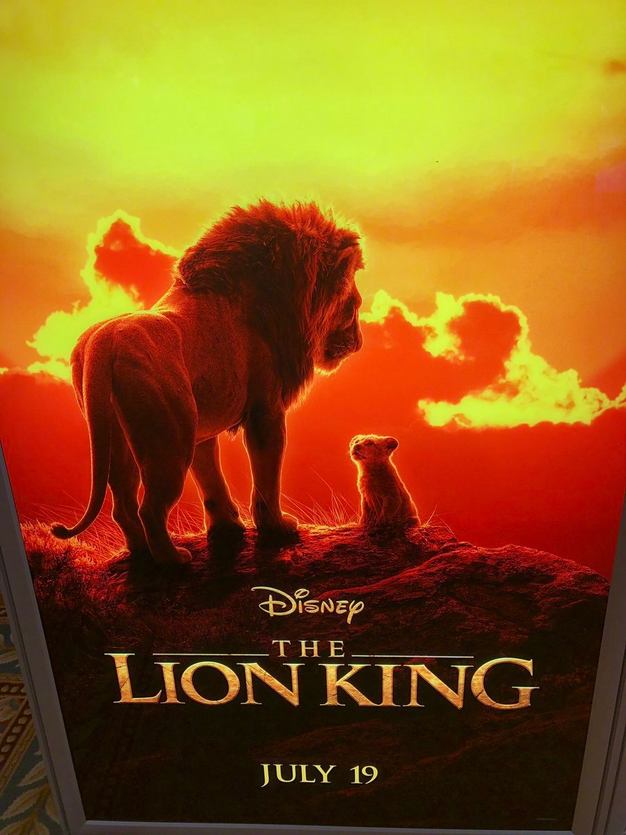 cinemacon上曝光的迪士尼真人版狮子王海报zt