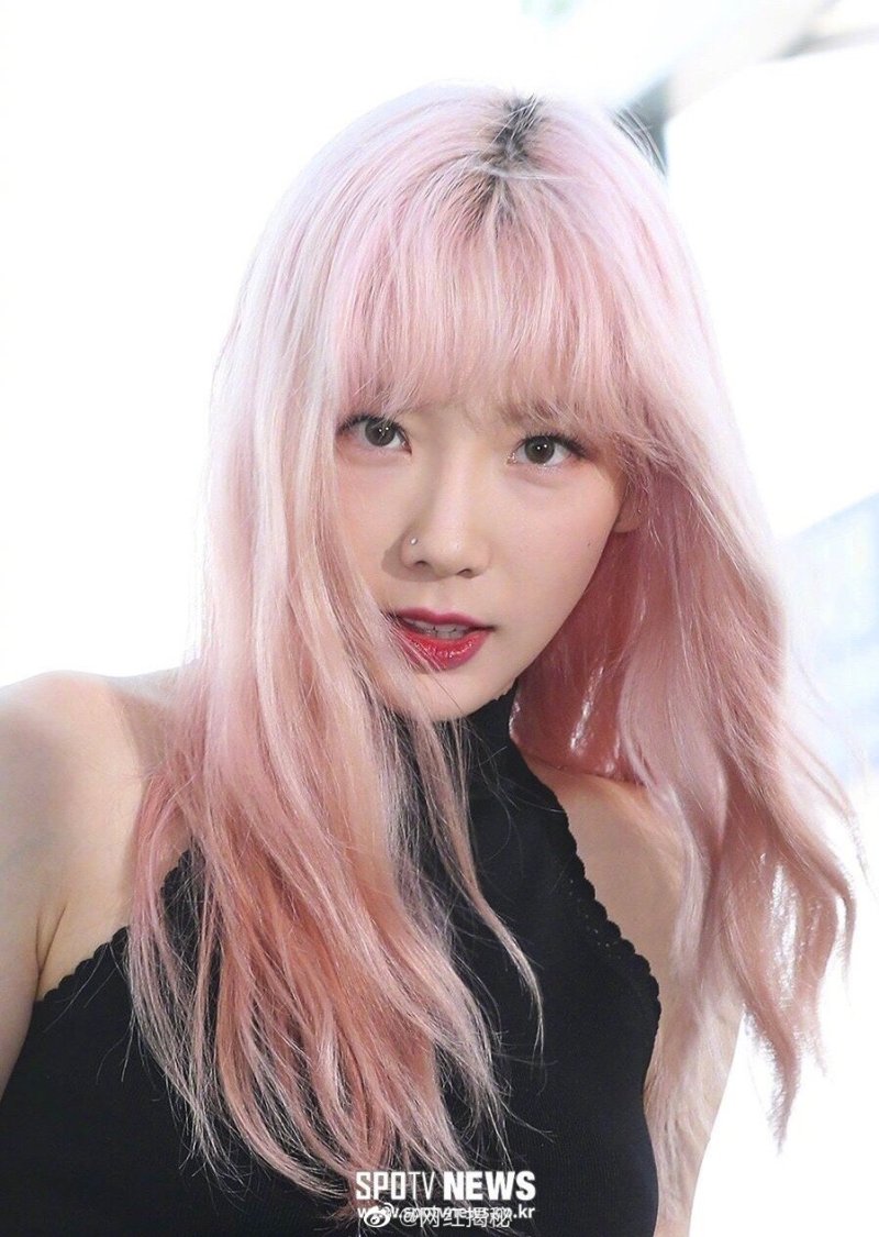 粉色头发的女爱豆们,你最喜欢哪一个? zt