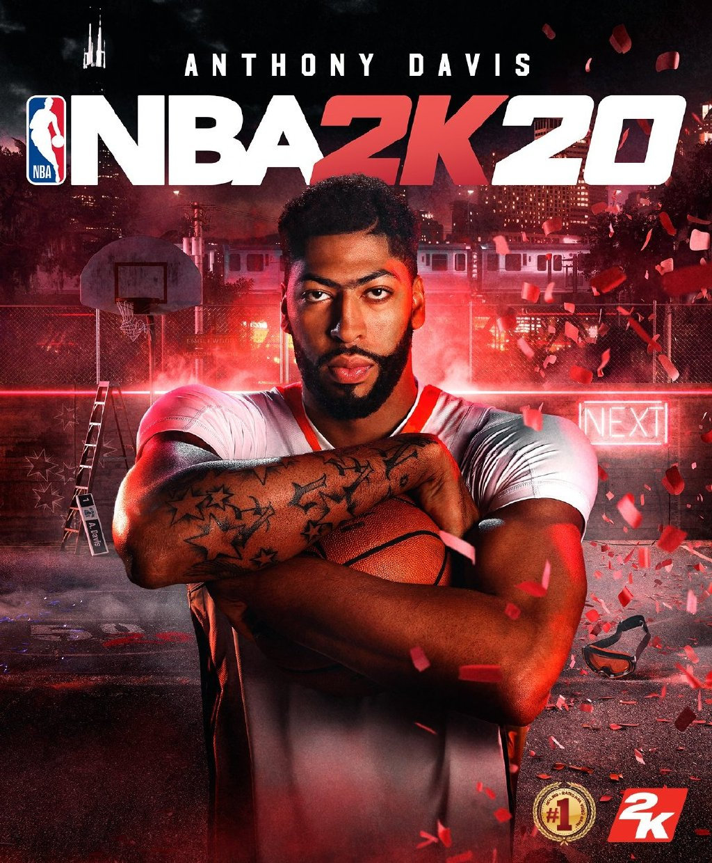 《nba2k20》公布了首批球员截图,封面球星为安东尼戴维斯