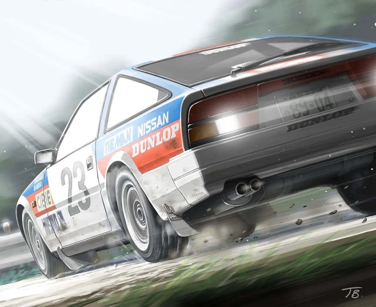 来一波二次元汽车手绘zt