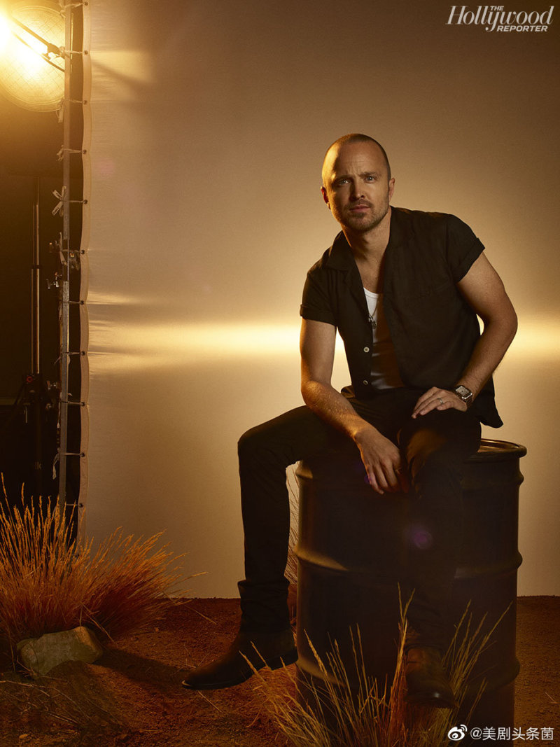 绝命毒师小粉aaronpaul登《好莱坞报道者》杂志新刊封面 zt