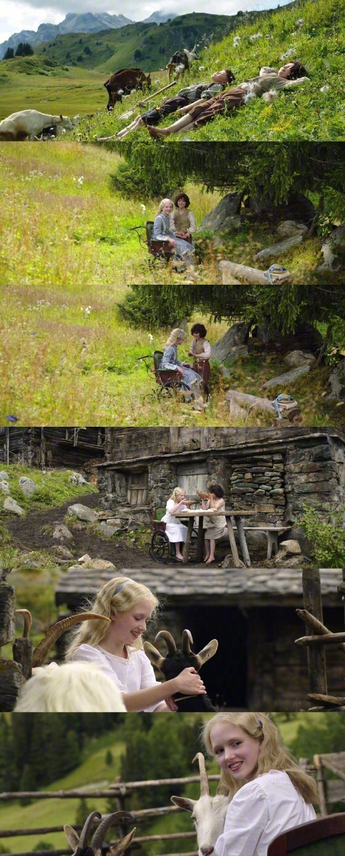 海蒂和爷爷中的美景zt