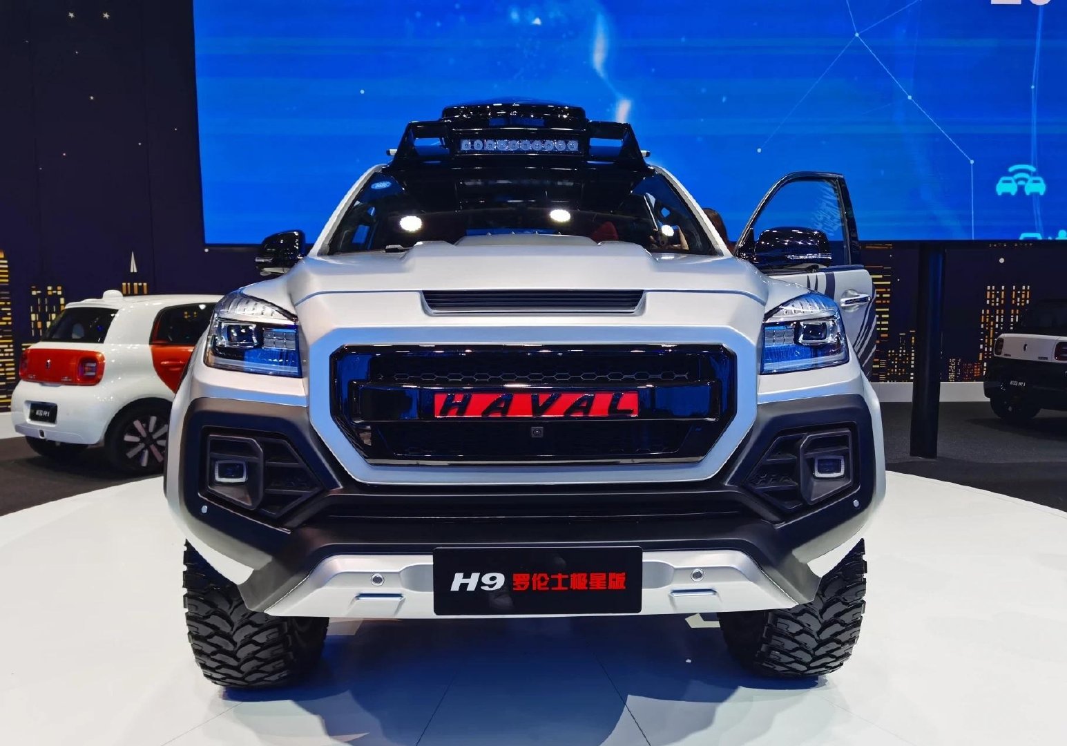 哈弗h9罗伦士极星版,预售价36.88万,限量99台. zt