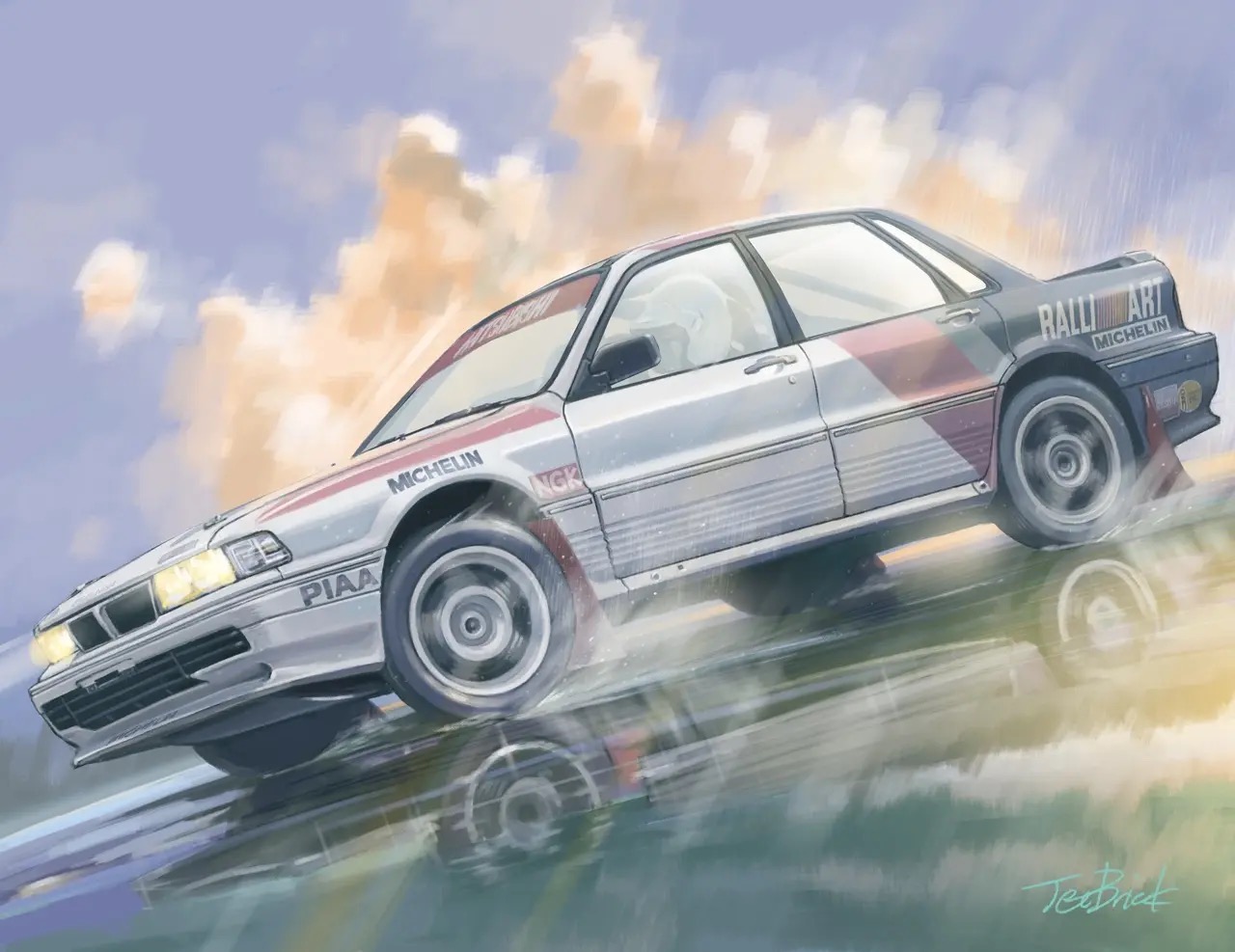 来一波二次元汽车手绘zt