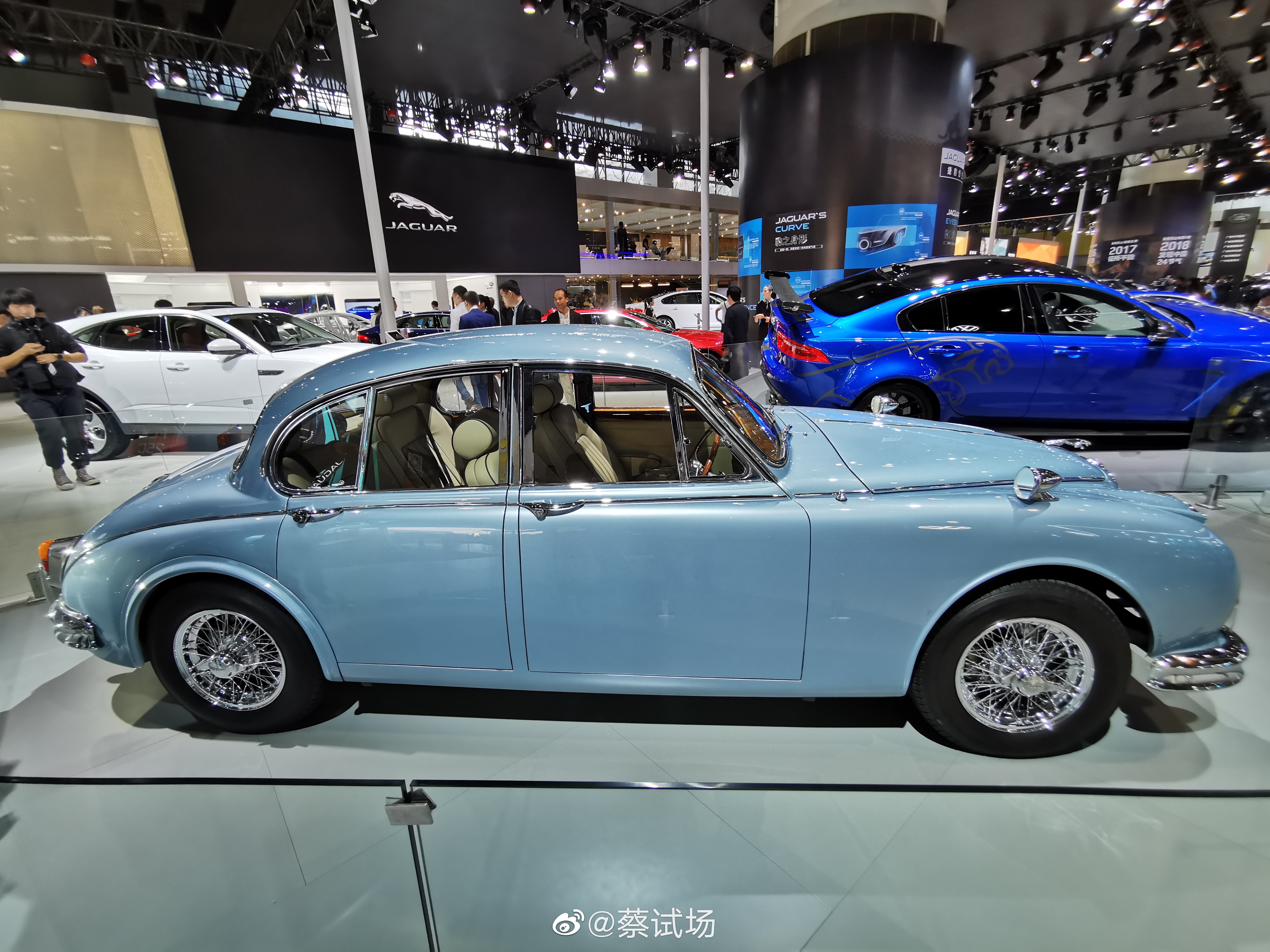 捷豹mk2经典车底盘实拍