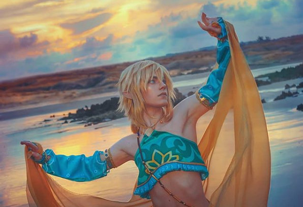 西班牙小哥哥cos女装林克zt