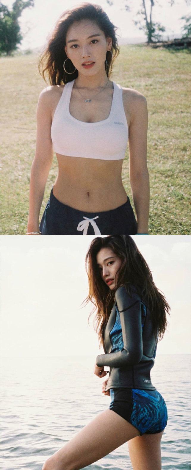 金栽经~这身材颜值多少分? zt