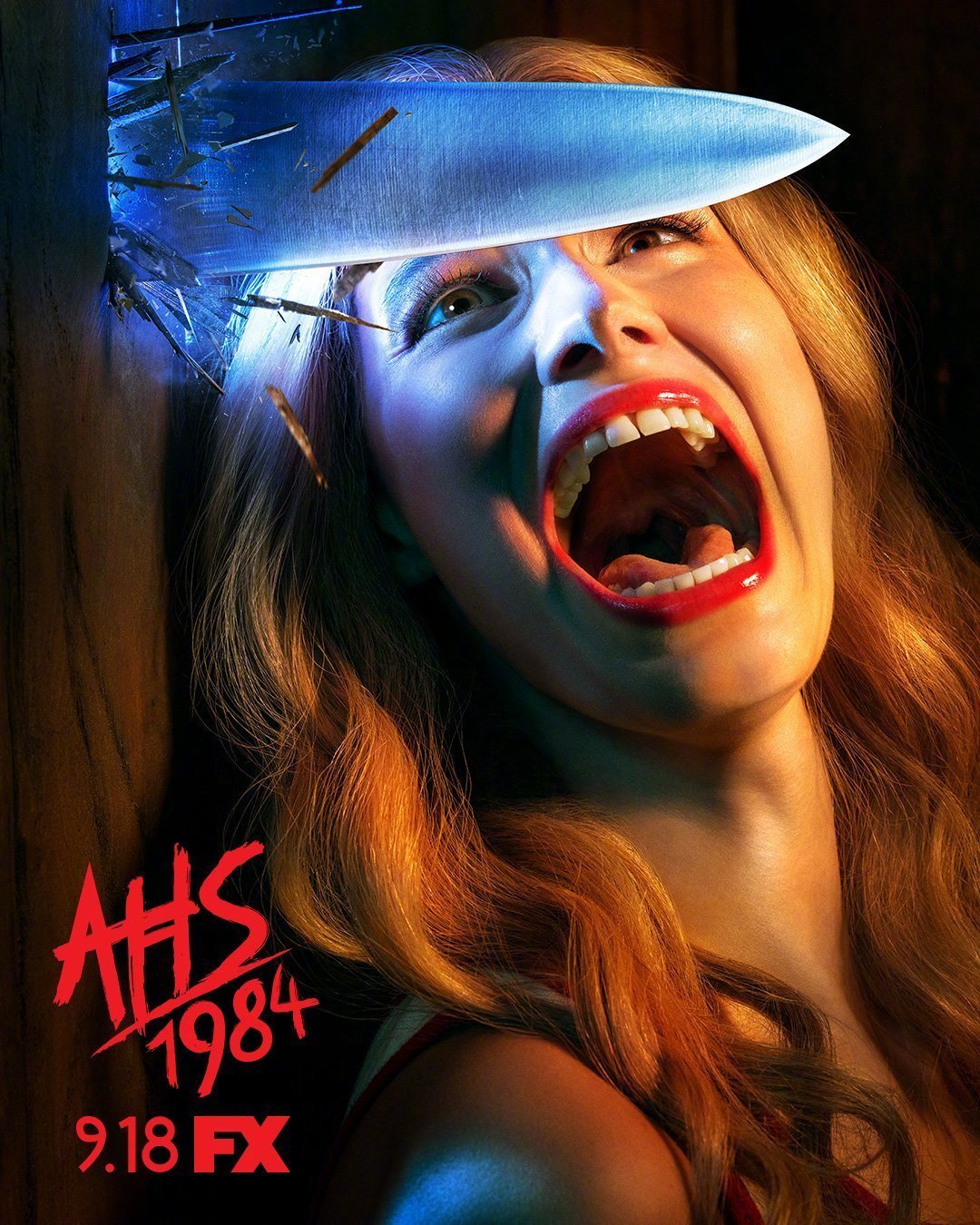《美国恐怖故事:1984》发布新海报,剧集将于9月18日开播 zt