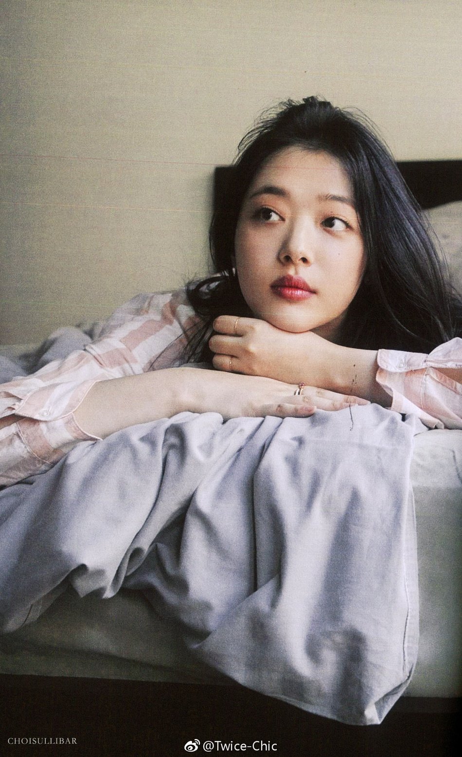 崔雪莉森系写真曝光,什么水平 zt