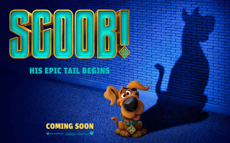 史酷比狗预告动画电影《史酷比狗》新海报,你们会去看吗? zt