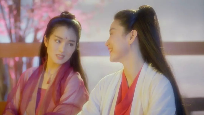 巩俐和林青霞《天山童姥》绝美镜头,两位美女我给满分! zt