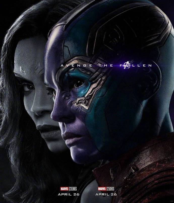 外网有粉丝根据复联4单人海报做了一套生死相隔的图zt