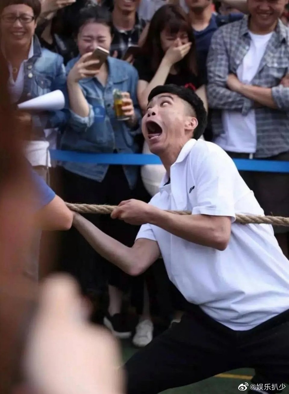 拔河比赛才是表情包的生产基地吧 zt