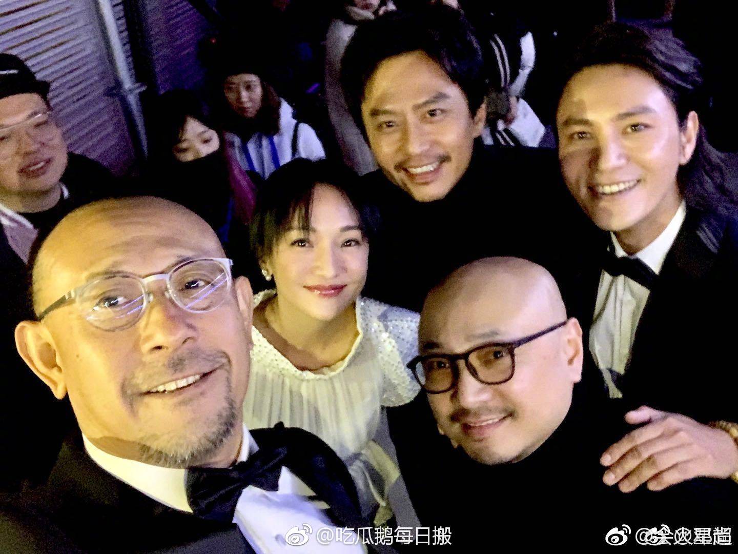 邓超把昨天这张华表奖合照放出来了啊! zt - 娱乐圈 - 虎扑社区