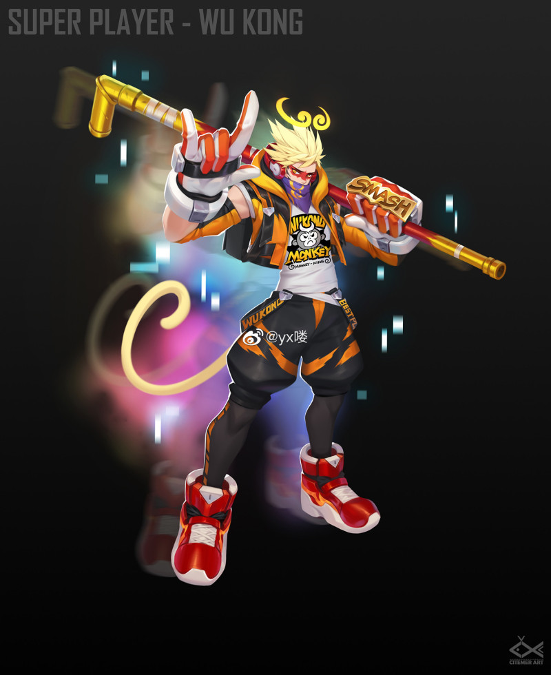 考古日常之孙悟空-全息碎影设定图 zt