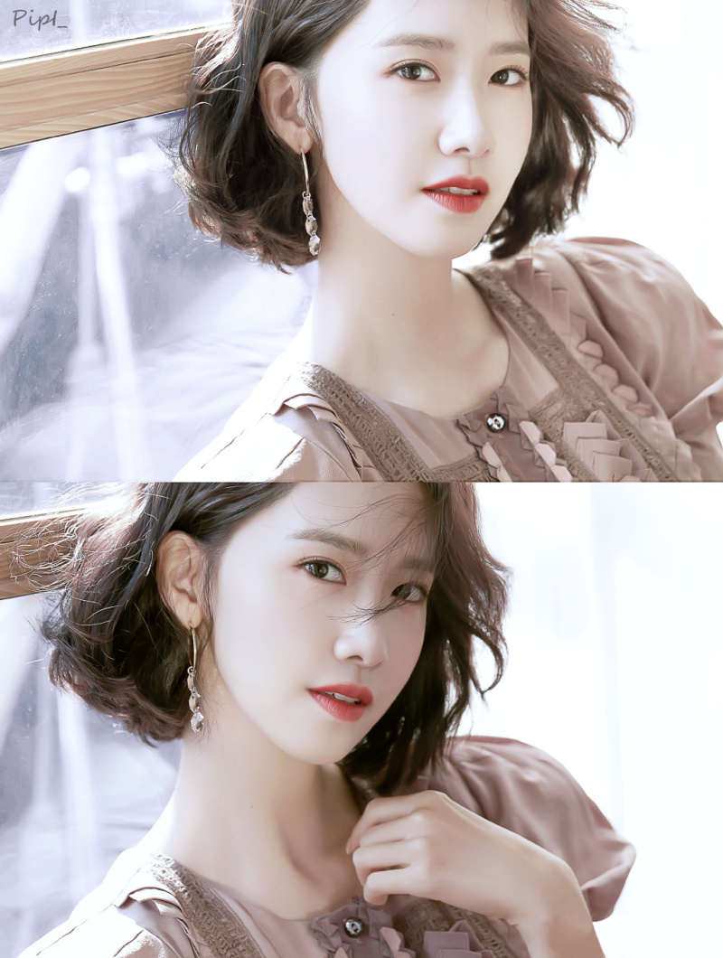 林允儿短发造型真心漂亮! zt