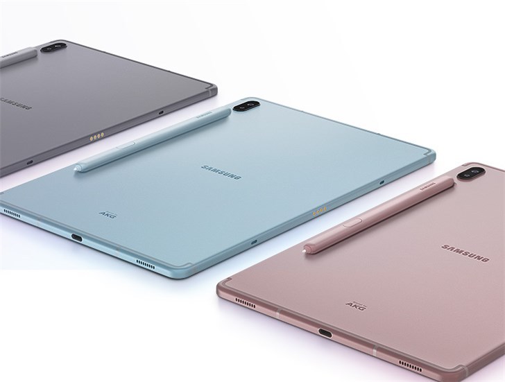 三星galaxy tab s6平板上架:s pen 骁龙855,预售价5099元起 zt