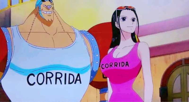 海贼王罗宾曾和弗兰奇穿情侣装网友吐槽天生一对地造一双zt