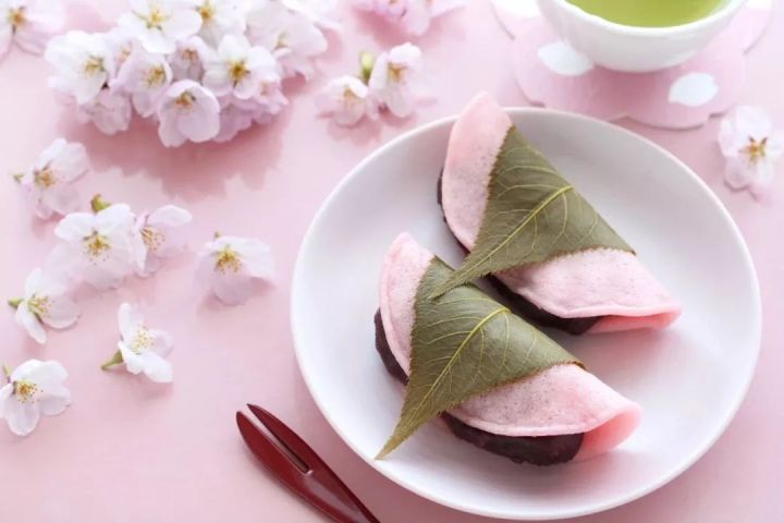 社区 步行街主干道  3 樱饼 樱饼是日本人春天最喜爱的点心之一.