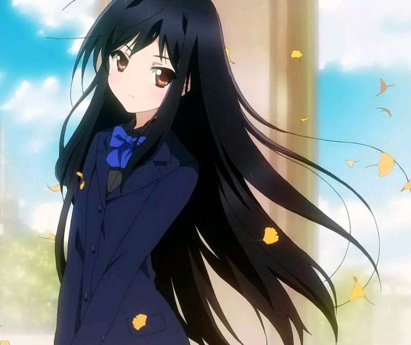 黑长直女神永垂不朽,6位动漫中的黑长直女神,你最喜欢谁