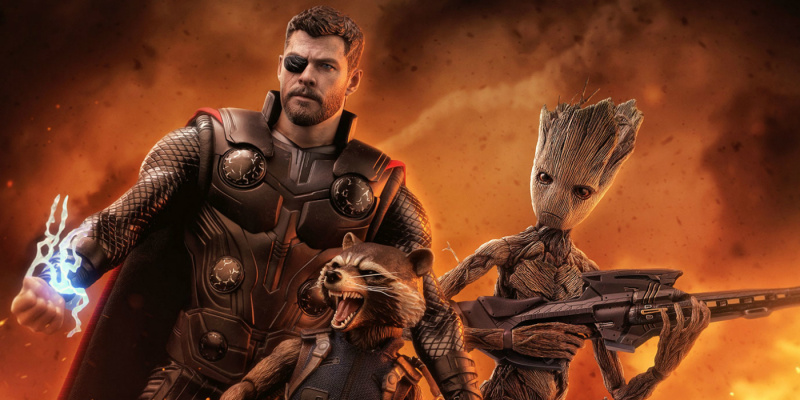 漫威电影《复仇者联盟3:无尽战争》中,复仇者们临时组成了不同的小队