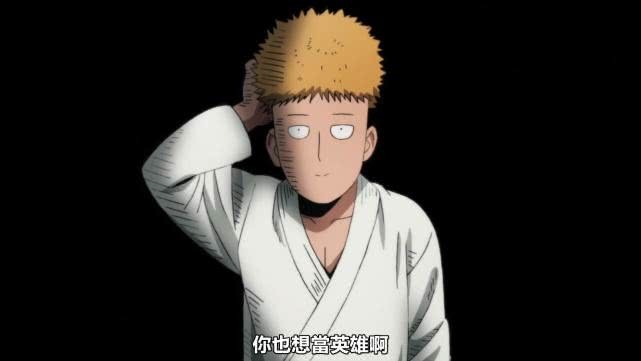 对埼玉展开了猛烈攻击,由于埼玉要保证自己的头发不被水龙打掉,因此
