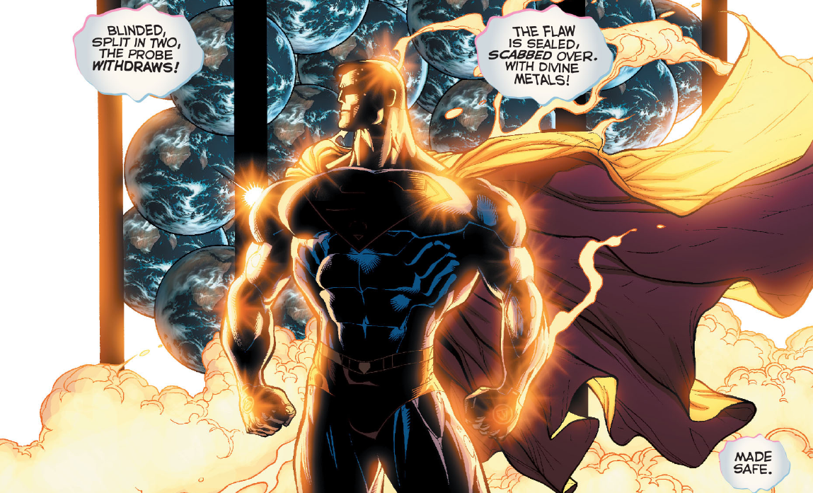 超人可以战死,可以黑化,他甚至可以成为量子状态,但是超人的传说却