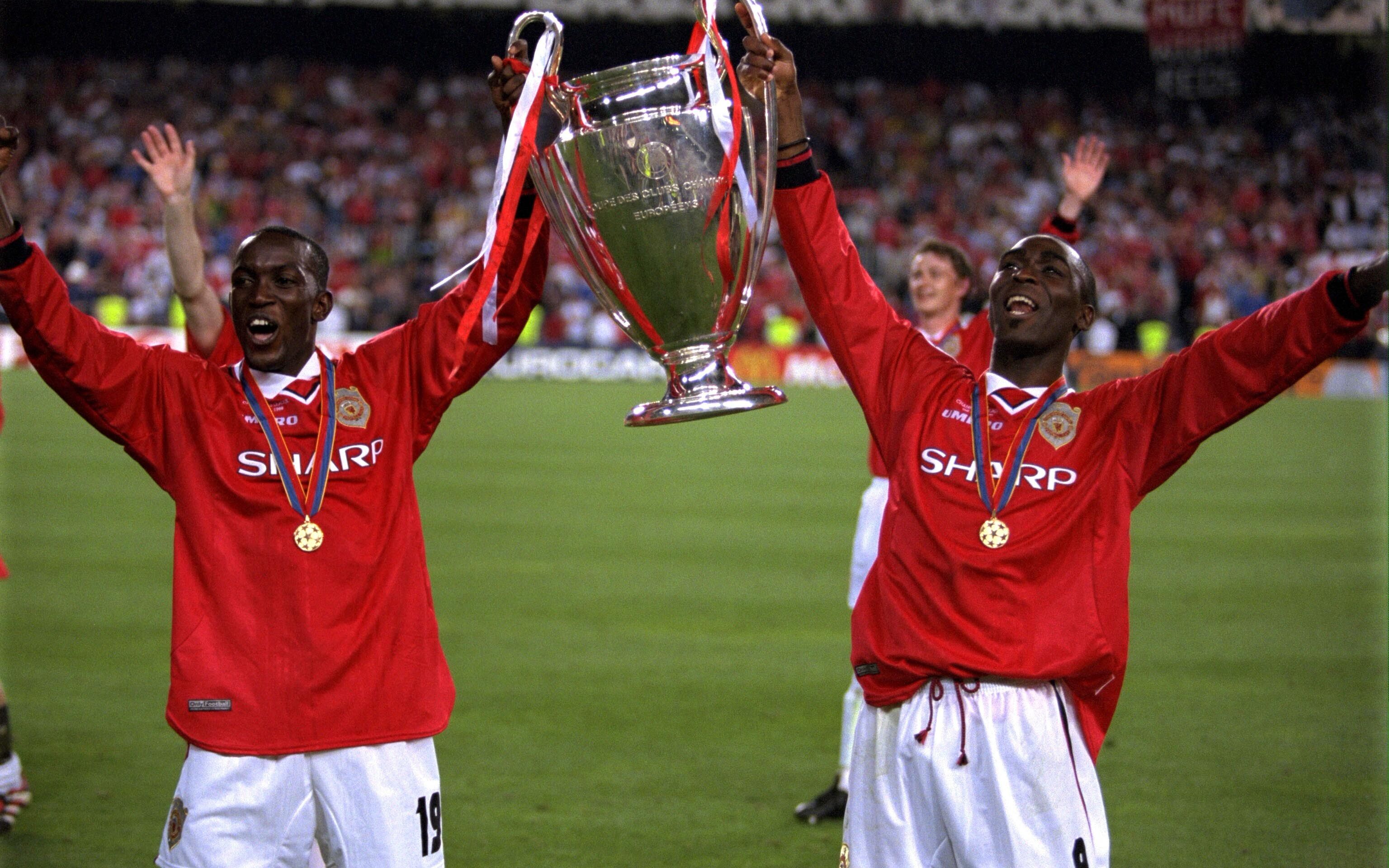 曼联队史最伟大的前锋组合之一大杀四方的黑风双煞