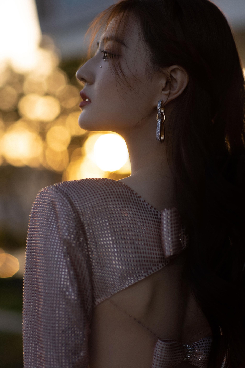 徐璐深v礼服,什么水平?