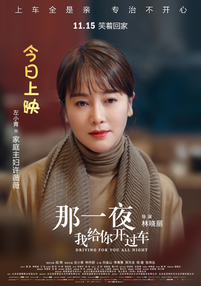《那一夜,我给你开过车》发角色海报,聚焦小人物 zt
