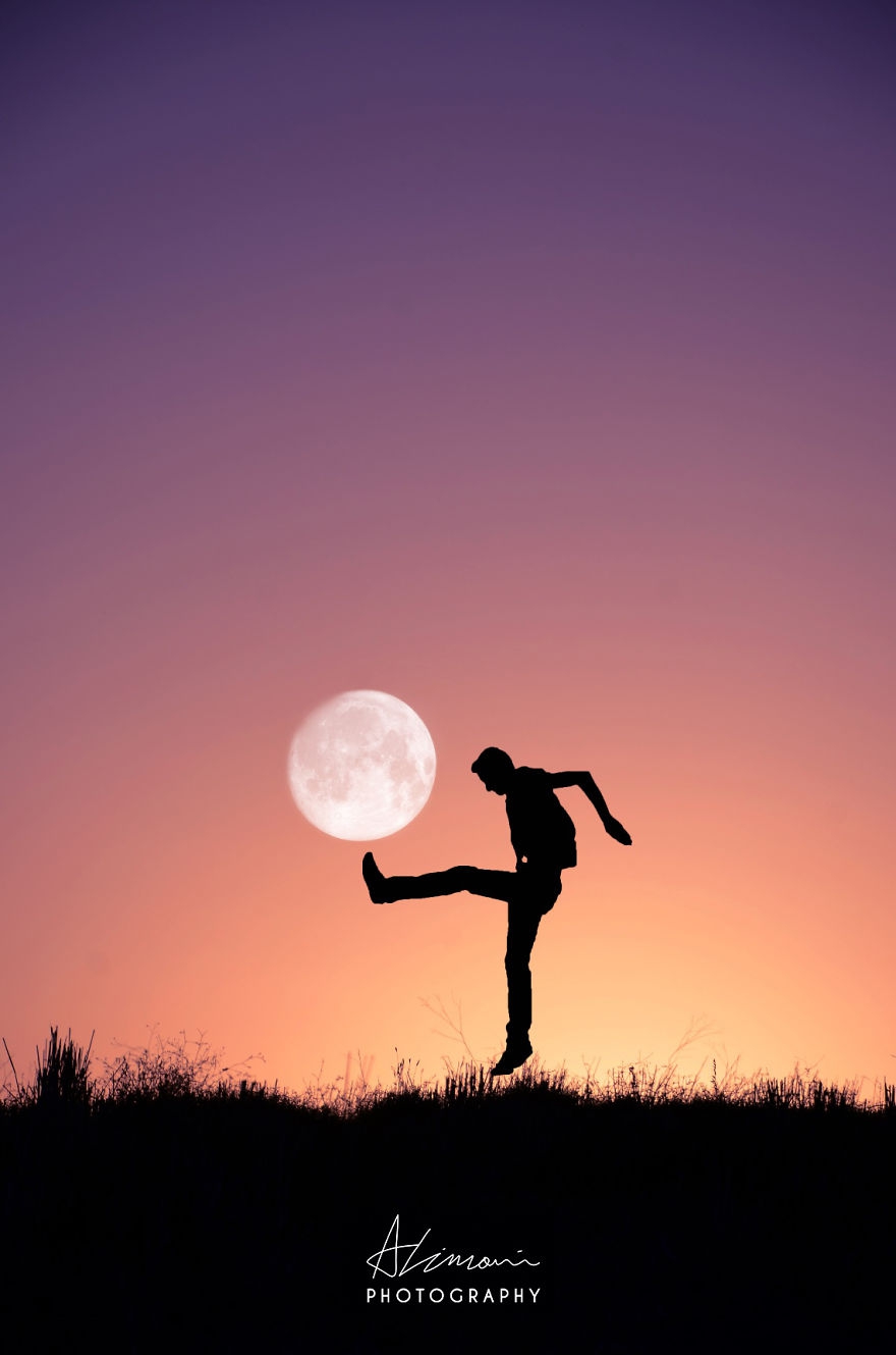 创意大神的"月亮之上" 拉进你与月亮的距离