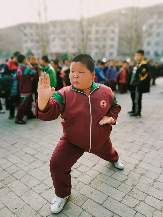 11岁"小胖子"练武瘦到130斤 ,被称为"行走的表情包". zt