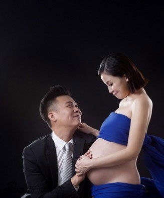 女明星孕照考古合集,baby四肢纤细孙俪变辣妈 zt