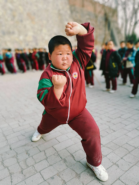 11岁"小胖子"练武瘦到130斤 ,被称为"行走的表情包". zt