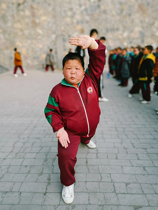 11岁"小胖子"练武瘦到130斤 ,被称为"行走的表情包". zt