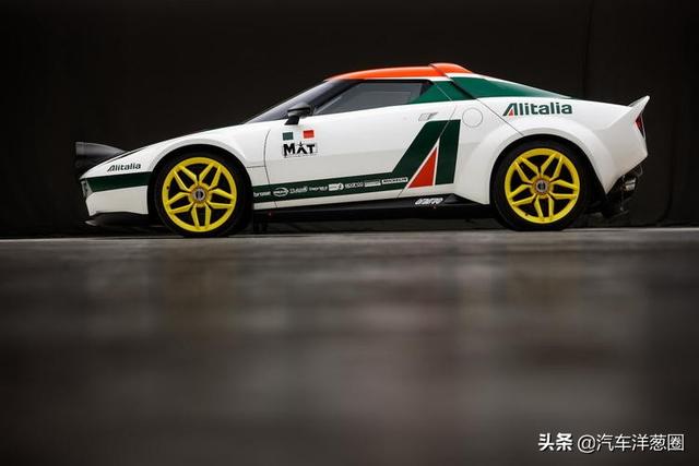 经典重现首辆复刻版wrc赛车蓝旗亚stratos将拍卖