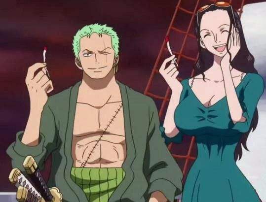 海贼王:与索隆共度一生的女子,每一个背后都有一把嫁妆刀的支持