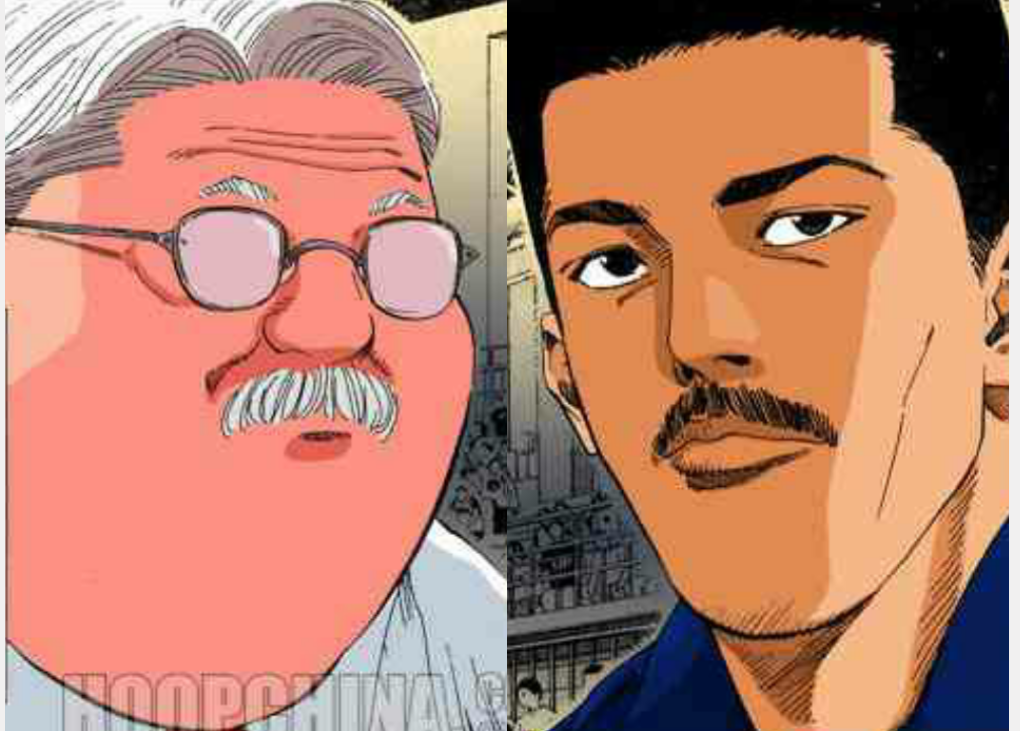 灌篮高手湘山战安西教练和堂本的四次智斗你看懂了多少zt