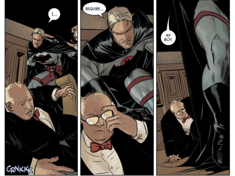 " 托马斯·韦恩一拳把腹语者打