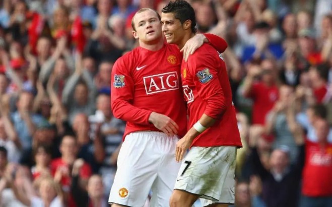 双r青春无敌的曼联记忆鲁尼和c罗的双子星