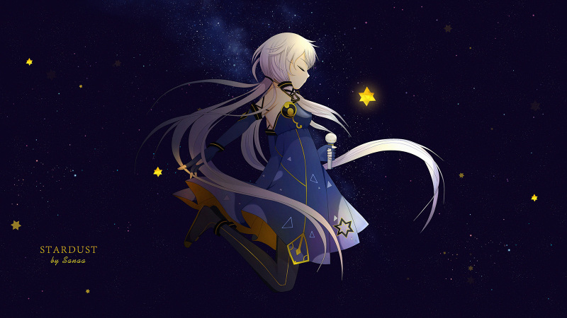 洛天依星尘高清壁纸分享 zt