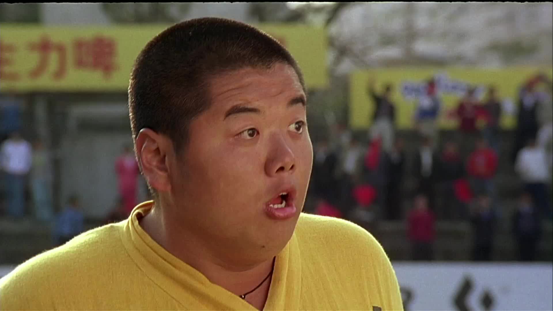 少林足球阿坤不愧是李小龙的扮演者用功夫守球门对手全傻眼