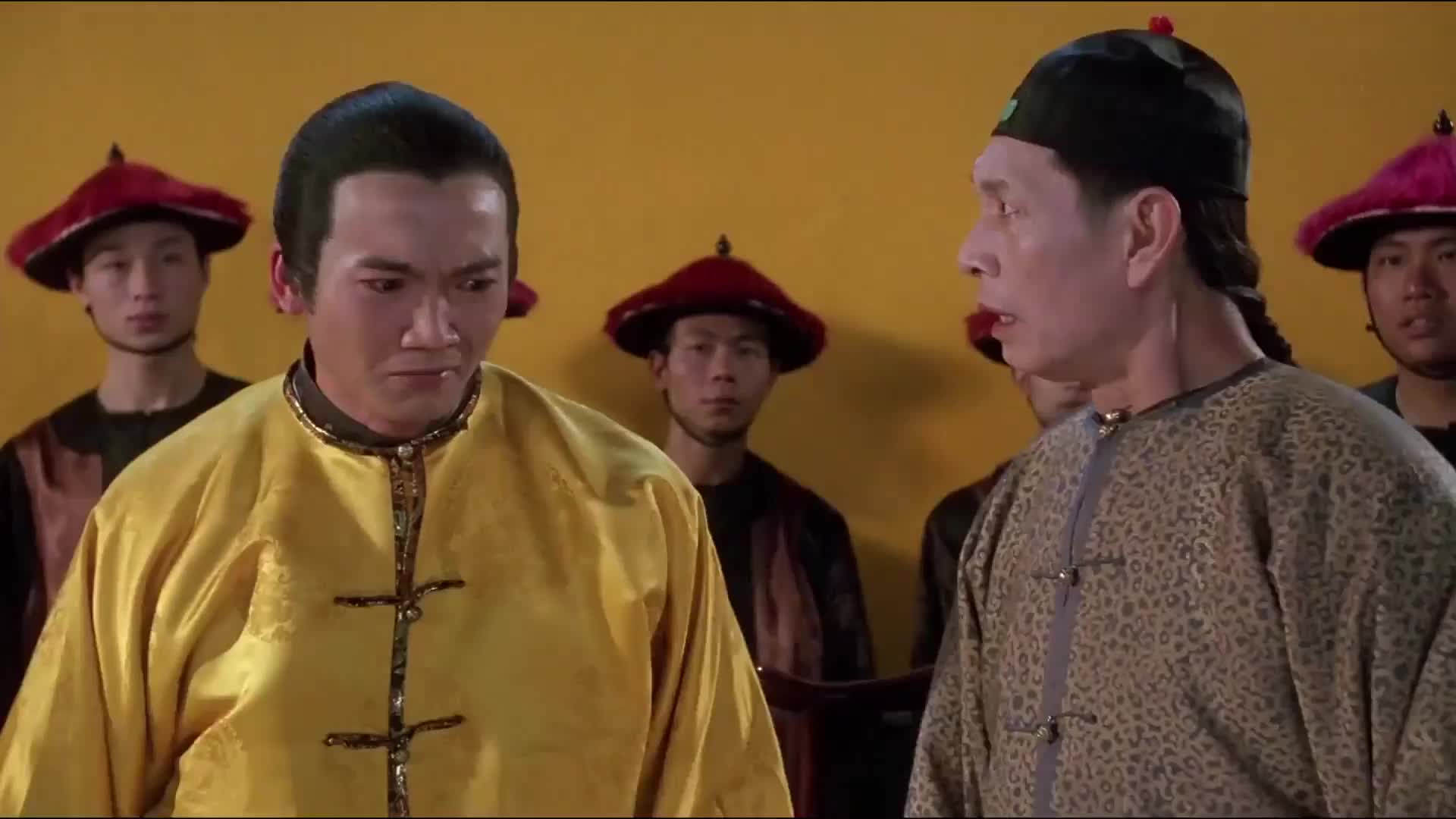 九品芝麻官常威被星爷算计招供得知真相竟然气哭真是太逗了